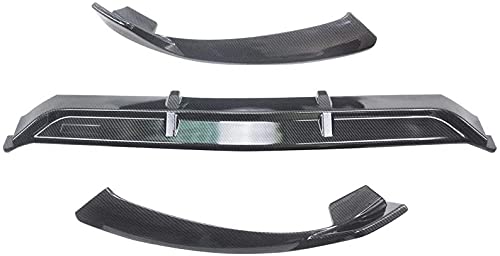 YOUNGERCAR Carbon Fiber Look Front Bumper Lip for 2015-2018 Mercedes-Benz W205 C-Class (C300 C43 AMG) - Sporty B-Style Design | Perfect for Car Enthusiasts & Auto Shows