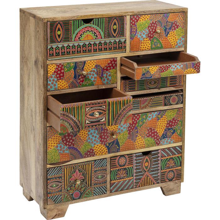 Stylish Dresser for Bedroom & Living Room - Modern Wooden Dresser with 6 Drawers for Home Organization & Storage