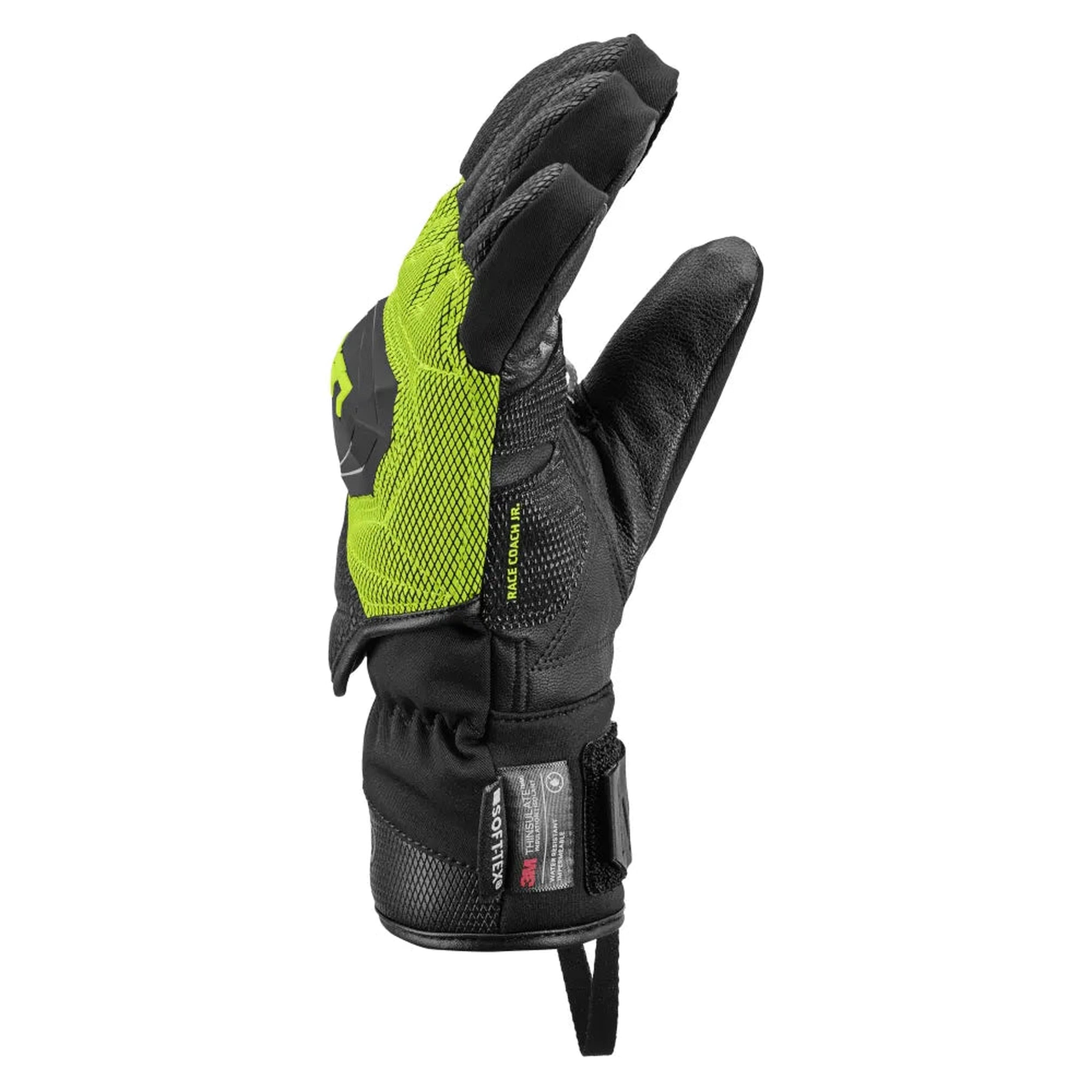 Leki Junior WCR Coach 3D Glove 2025 - Kids' Ski Gloves for Cold Weather, Waterproof & Warm Winter Sports Gloves - Perfect for Skiing, Snowboarding & Outdoor Activities