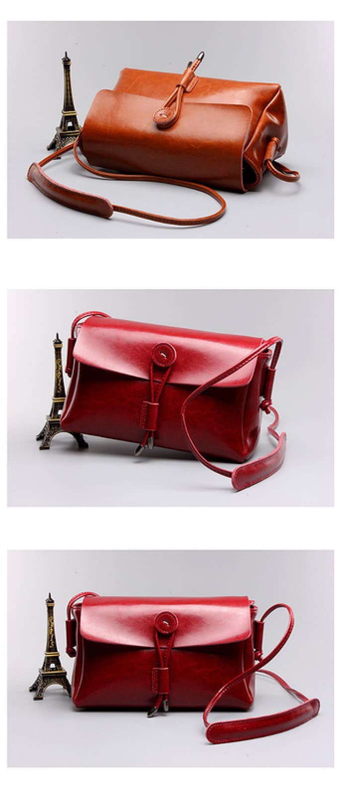 2022 Genuine Leather Women's Shoulder Bag - Small Cowhide Crossbody Purse for Everyday Use, Work & Travel | Fashionable Handbag for Women