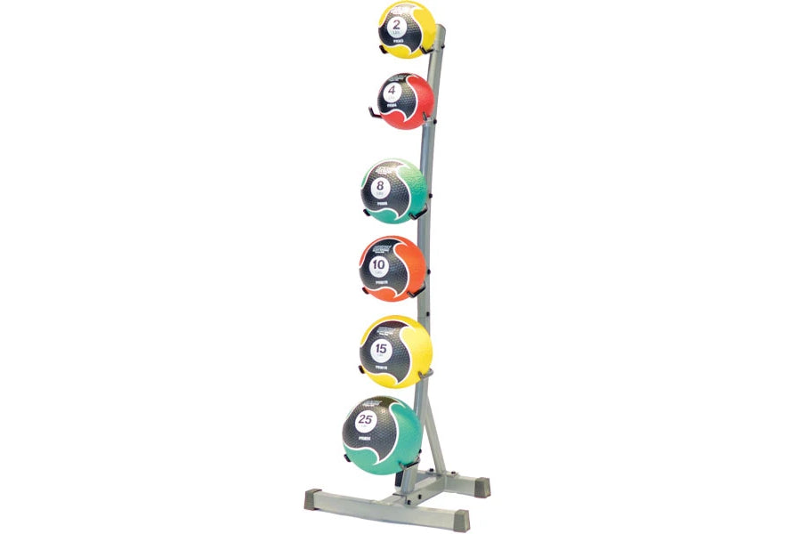 Warrior Elite U Ring Medicine Ball Tree - Heavy Duty Exercise Equipment for CrossFit, Strength Training & Home Gym Workouts