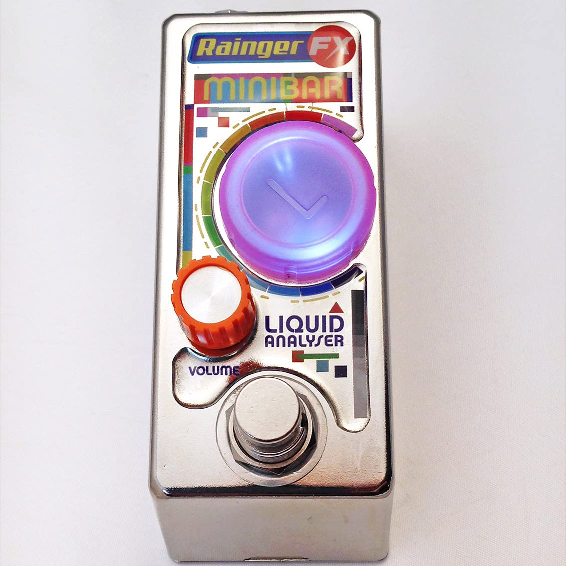 Mini Bar Liquid Analyzer Guitar Pedal - Professional Alcohol Content Tester for Home Brewing, Cocktail Making & Music Performances