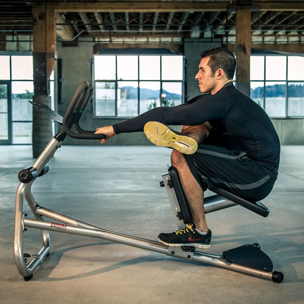 Motive Fitness TS200 Stretching Machine - Full Body Stretcher for Home Gym, Flexibility & Recovery - Perfect for Yoga, Pilates & Post-Workout Stretching