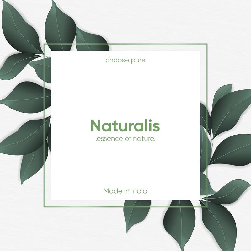 Naturalis Cold Pressed Grapeseed Oil 200ml - 100% Pure Carrier Oil for Hair Growth, Skin Tightening & Acne Treatment | Perfect for Face Massage, DIY Beauty & Aromatherapy