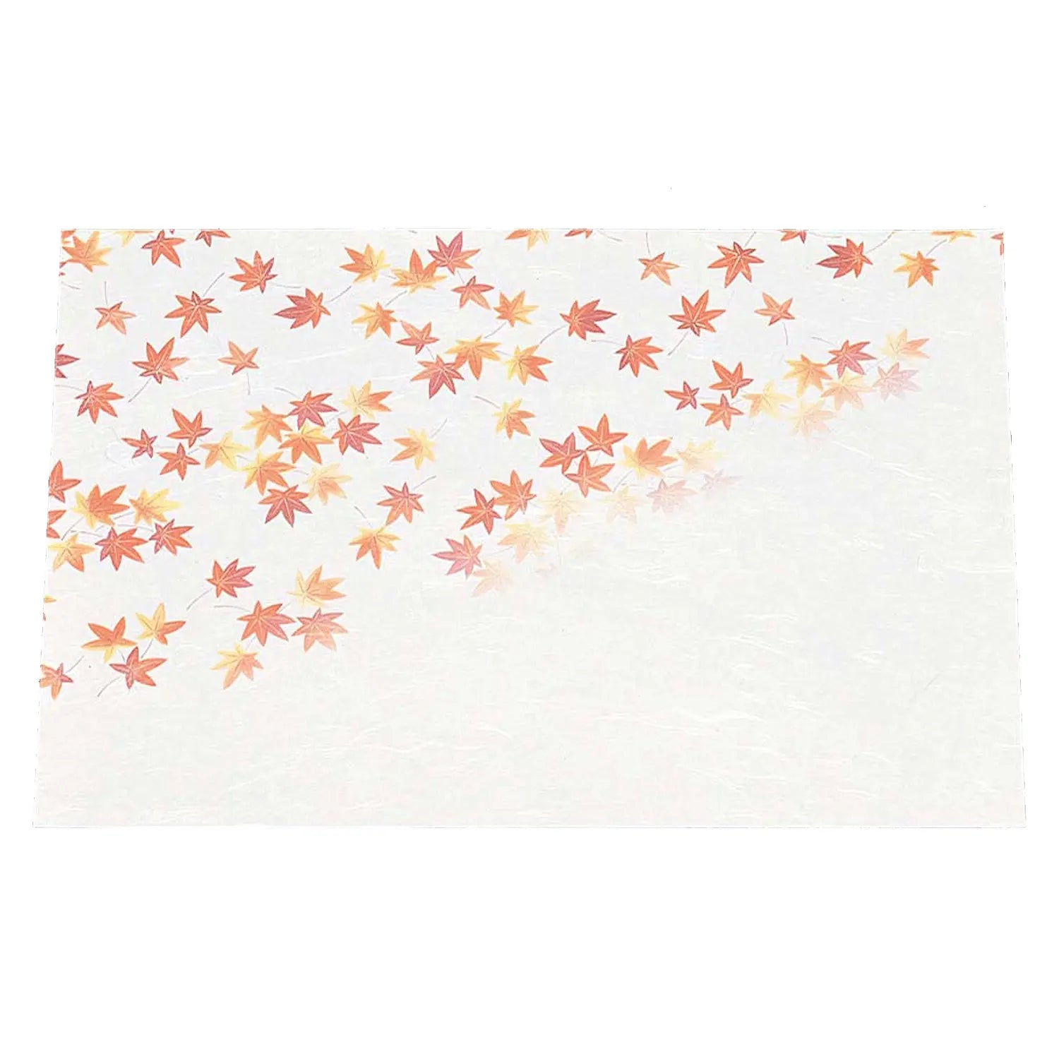 Artec Washi Paper Flower Placemat Set - Japanese Momiji Maple Leaf Design - 100pcs for Table Decor, Party Centerpieces & DIY Crafts