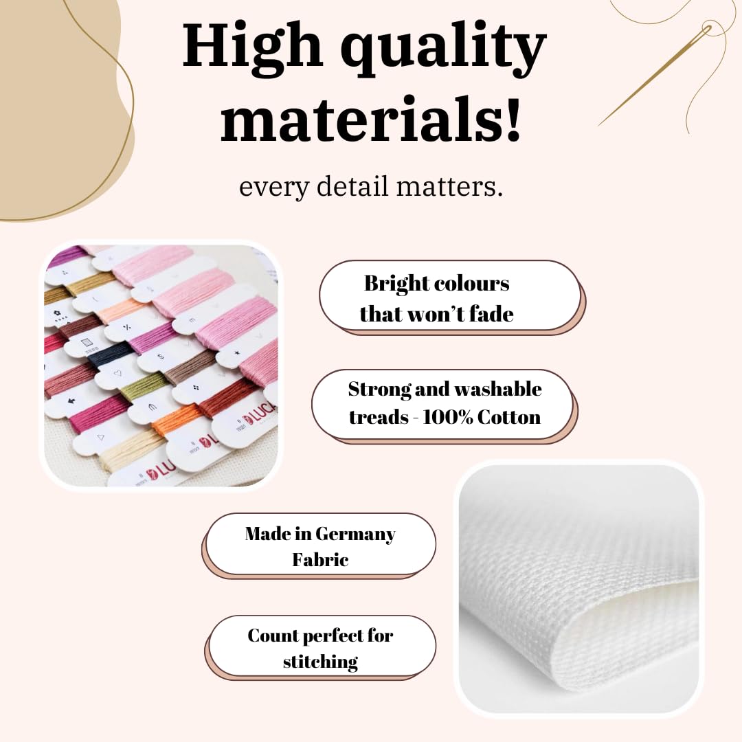 Luca-S Small Hoop Kits for Jewelry Making - DIY Earring Craft Supplies for Women | Perfect for Handmade Gifts, Craft Parties & Fashion Accessories