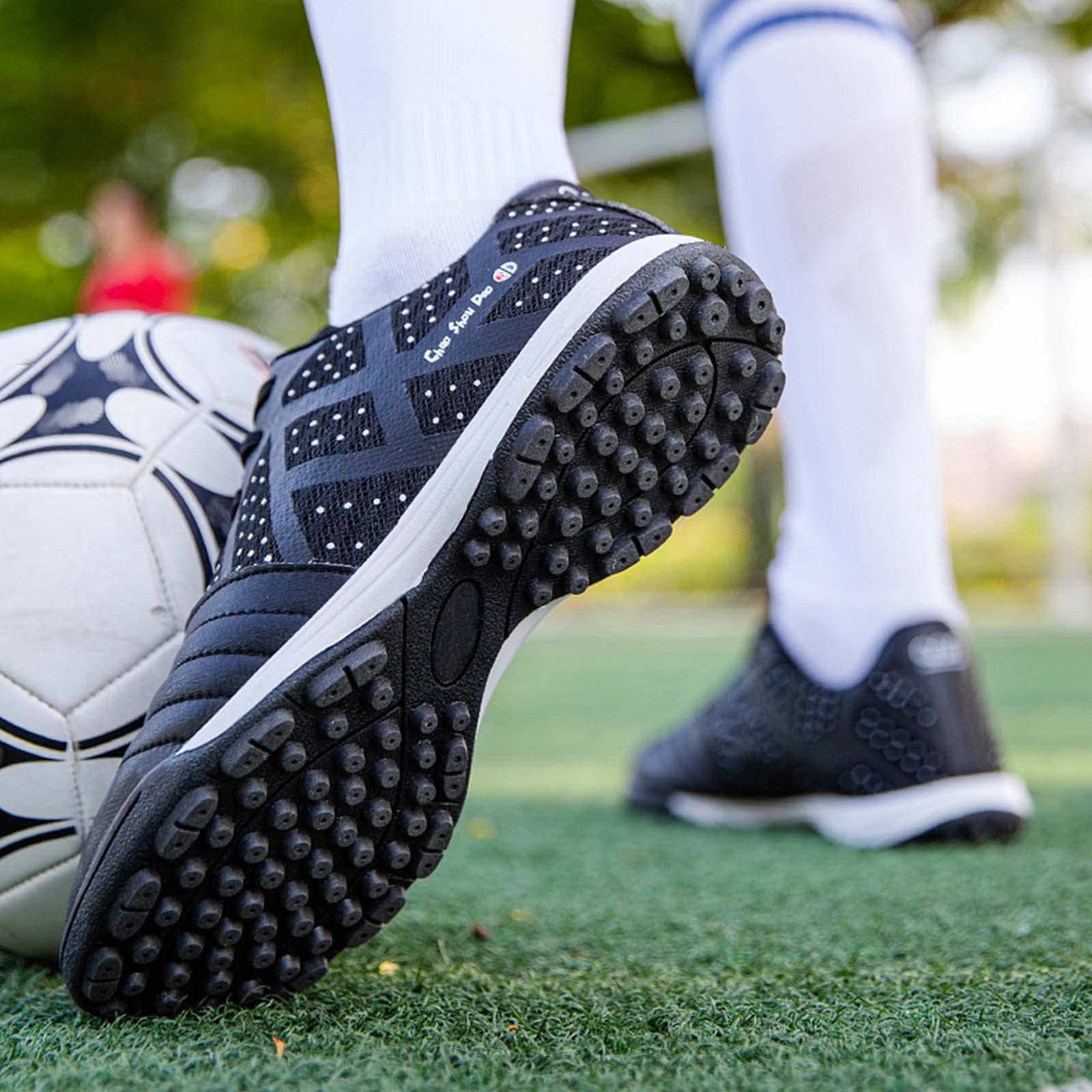 Eliogn Men's & Women's Turf Soccer Cleats - Lightweight Football Shoes for Youth & Adults - Perfect for Indoor, Outdoor & Artificial Grass Fields