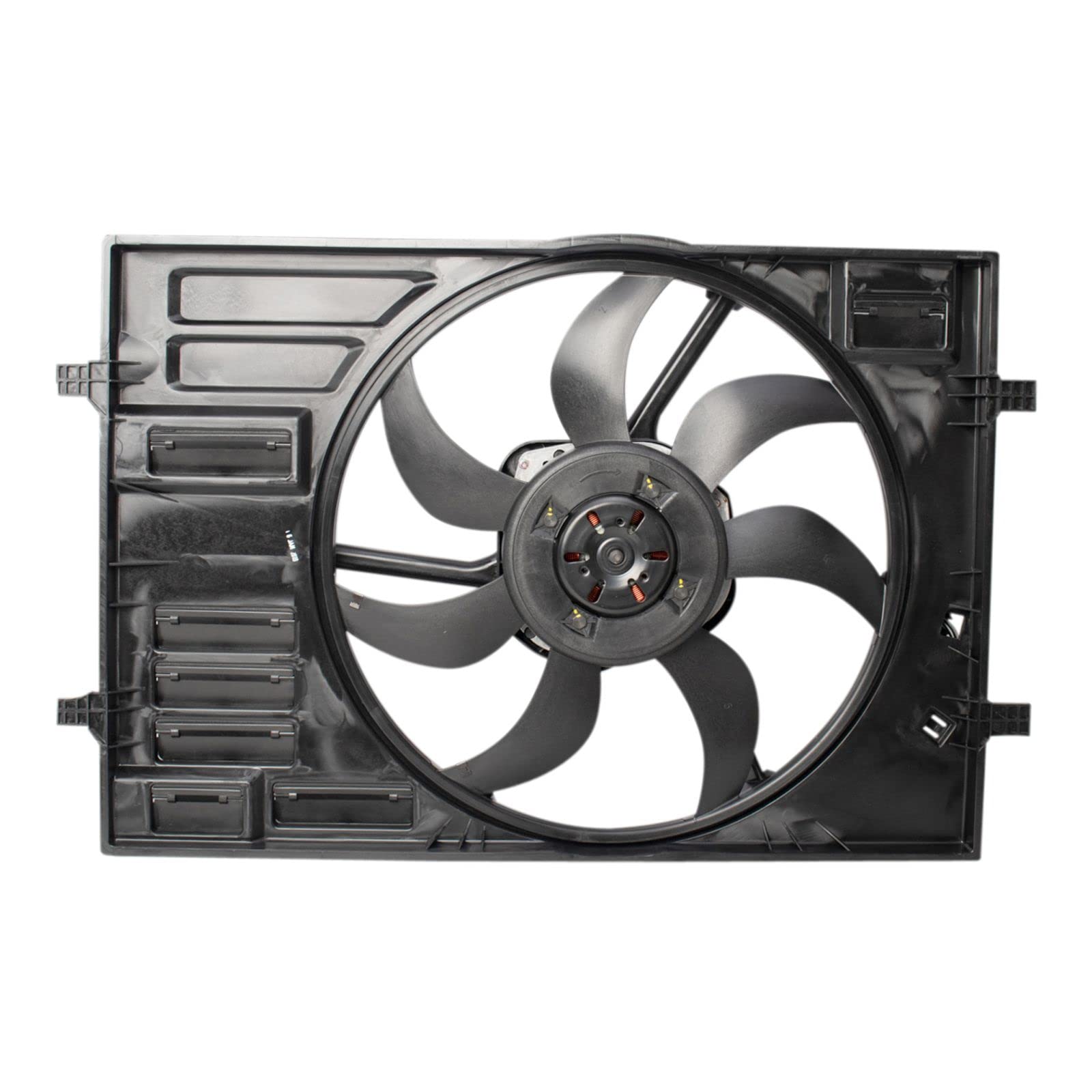 High Performance Radiator Cooling Fan Assembly for 2015-2020 Audi A3, 2015-2019 VW e-Golf, 2015-2018 Golf/Golf SportWagen, 2015-2021 GTI - AU3115116 - Perfect for Engine Overheating Prevention & Summer Driving