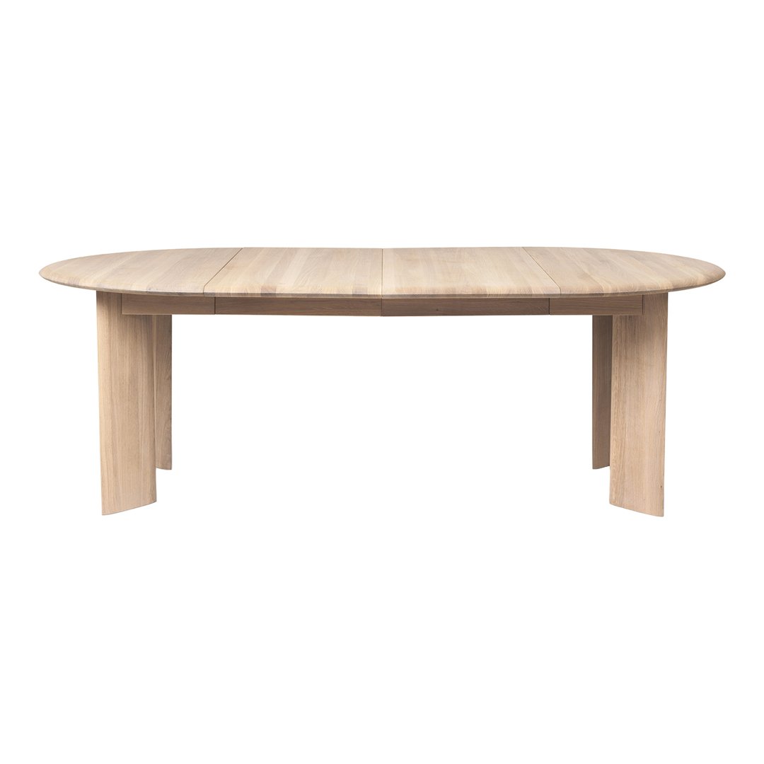 Extendable Dining Table with Beveled Edge - Modern Expandable Wood Table for Small Space, Dining Room & Kitchen | Perfect for Family Gatherings & Dinner Parties