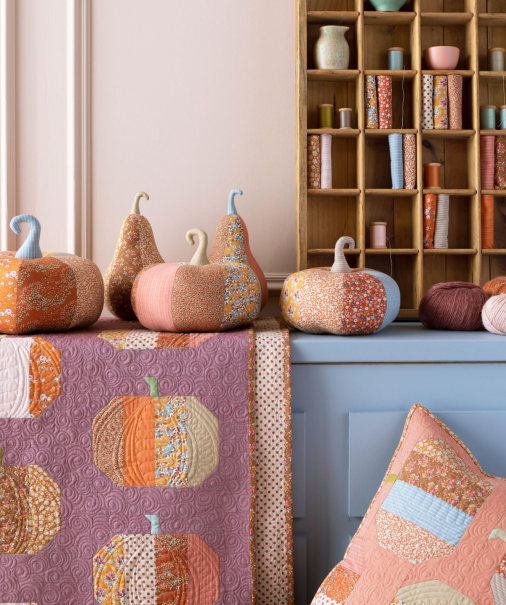 Tilda Fat Eighth Fabric Bundle - Autumn & Thanksgiving Themed for Quilting, Sewing, and DIY Crafts | Perfect for Seasonal Home Decor and Holiday Projects