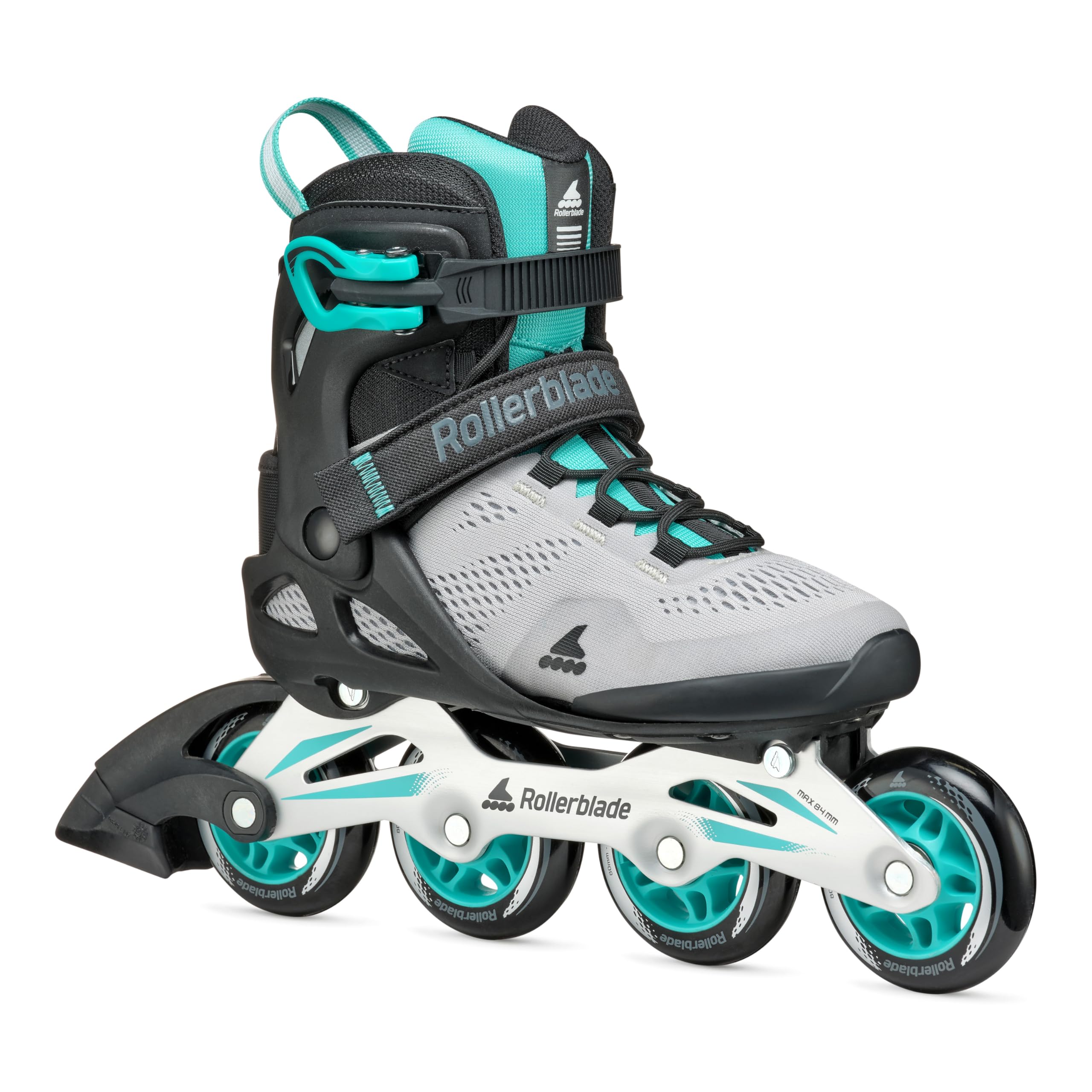 Rollerblade Macroblade 80 Women's Adult Fitness Inline Skates - High Performance Inline Skating for Women - Perfect for Outdoor Exercise, Fitness Training & Recreational Skating