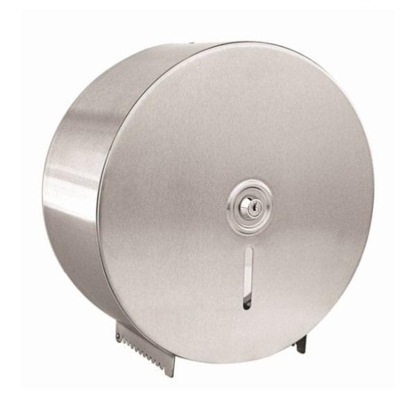 A & C Gentality Jumbo Toilet Roll Dispenser | Heavy-Duty Stainless Steel Bathroom Tissue Holder | Perfect for Home, Office, and Commercial Restrooms