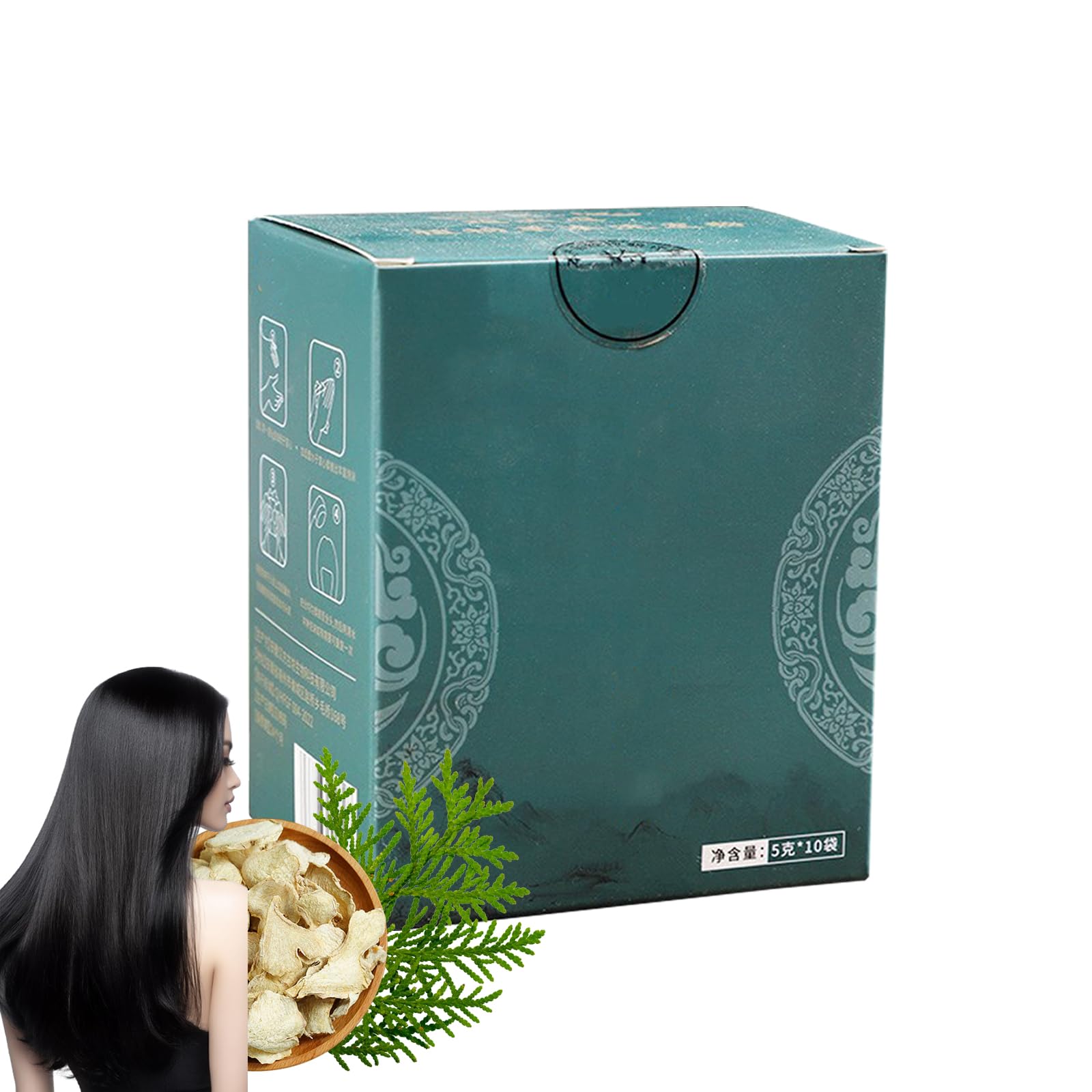 Organic Herbal Shampoo Powder with Shikakai - Natural Hair Care for Men & Women | Gentle Cleansing, Smooths Hair | Perfect for Daily Use, Travel & Chemical-Free Hair Wash