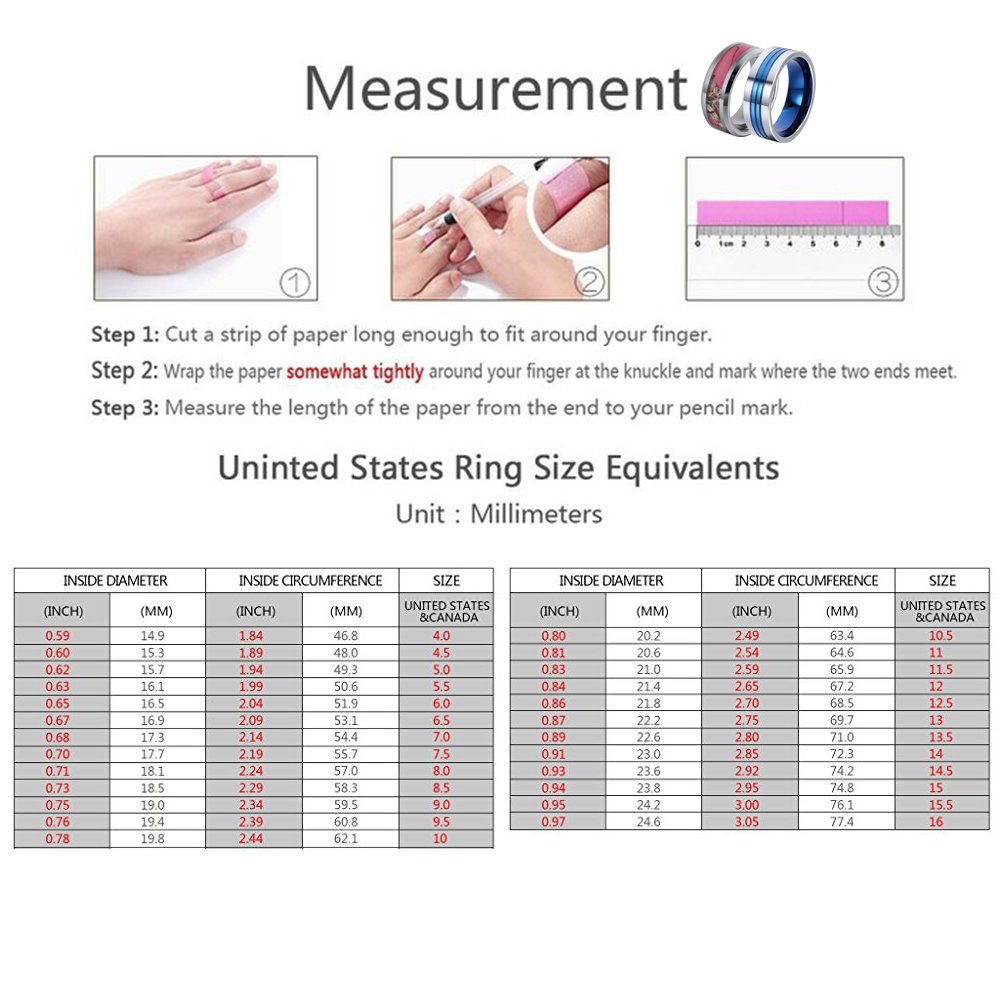 Tungsten Wedding Band Comfort Fit Ring for Men & Women - Durable & Scratch Resistant - Sizes 4-10 - Perfect for Engagement, Anniversary & Everyday Wear