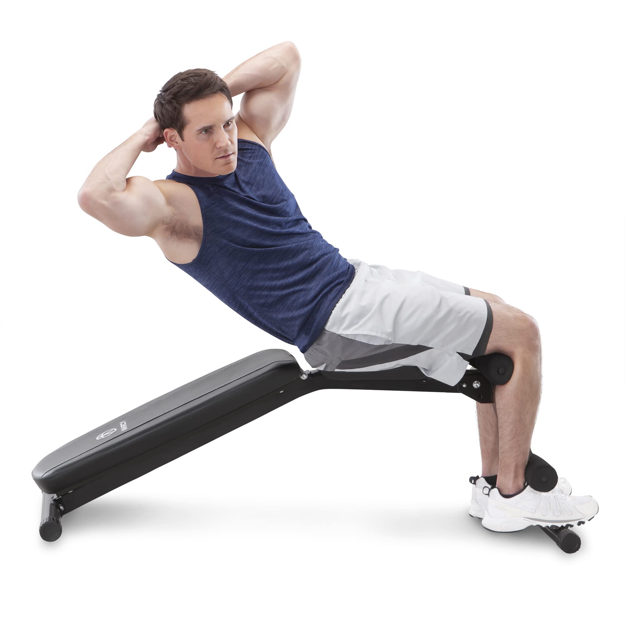 Marcy Multi-Position Adjustable Utility Bench for Home Gym - Weightlifting & Strength Training Equipment - Perfect for Dumbbell Workouts, Bench Press, and Full-Body Exercises
