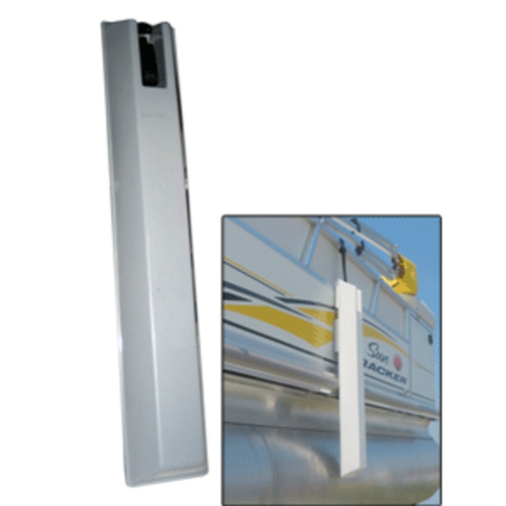 Dock Edge TOON 36-Inch Grey Pontoon Boat Fender - Heavy Duty Marine Bumper for RV, Yacht & Dock Protection - Perfect for Boating, Fishing & Water Sports Accessories
