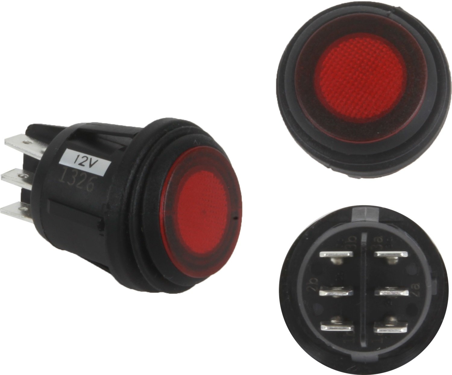 Rigid Industries 40181 Rocker Switch - Heavy Duty Off-Road Toggle Switch for Trucks, Jeeps & ATVs - Waterproof & Dustproof Electrical Switch for Automotive, Marine & Industrial Use