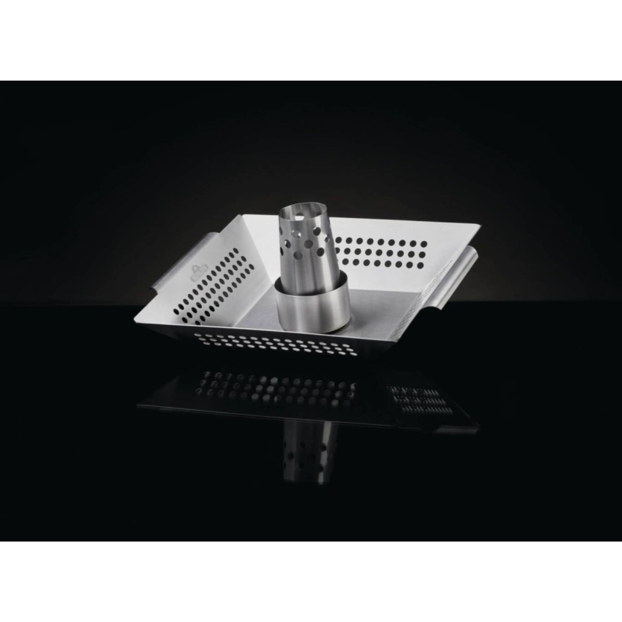 Napoleon 56024 Premium Stainless Steel Chicken Roaster & Wok Set - Perfect for Rotisserie Chicken, Stir-Fry & Outdoor Cooking | Durable & Easy to Clean