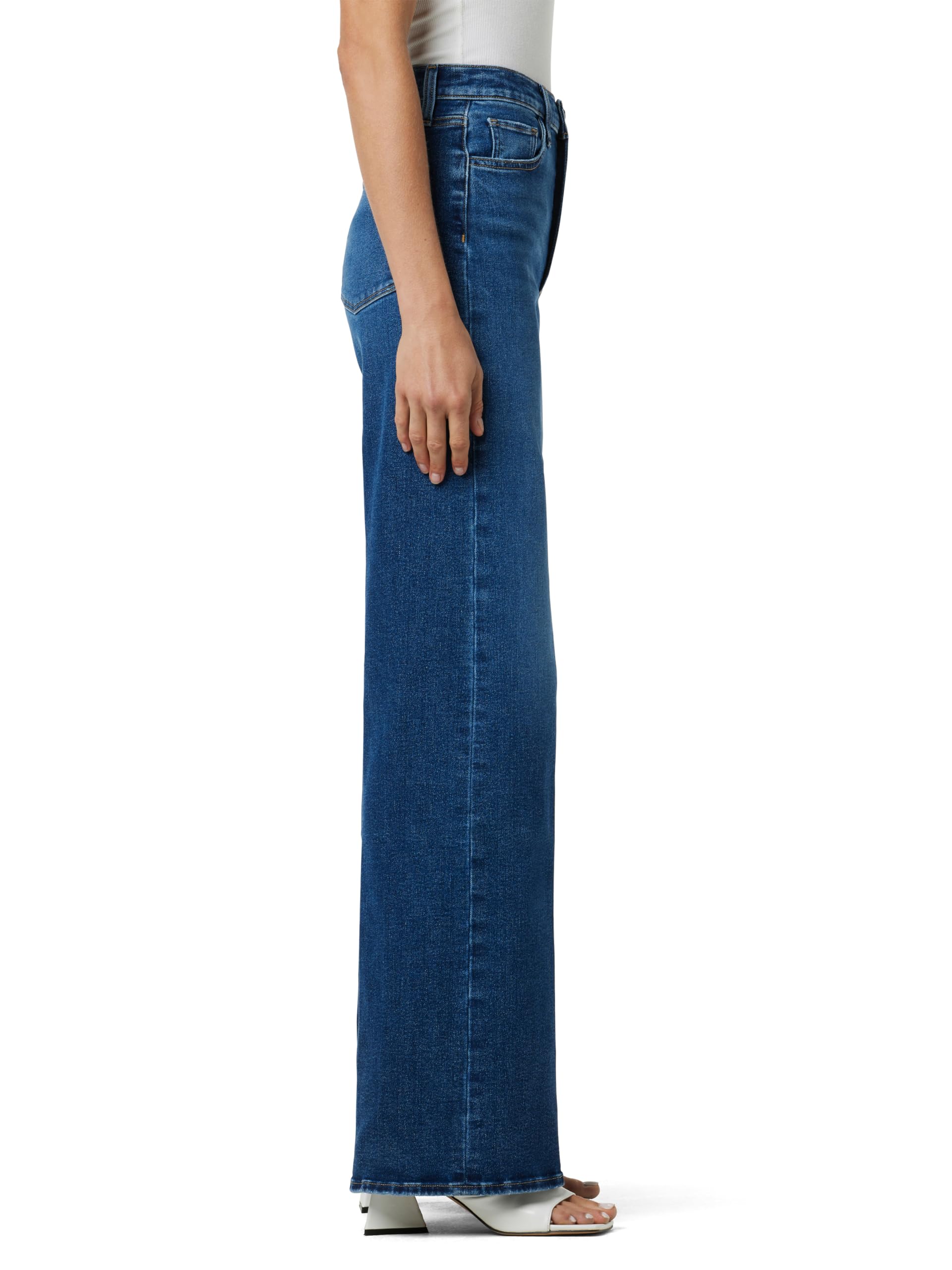 Joe's Women's The Mia High Rise Wide Leg Jean - Comfortable Stretch Denim Pants for Casual & Office Wear