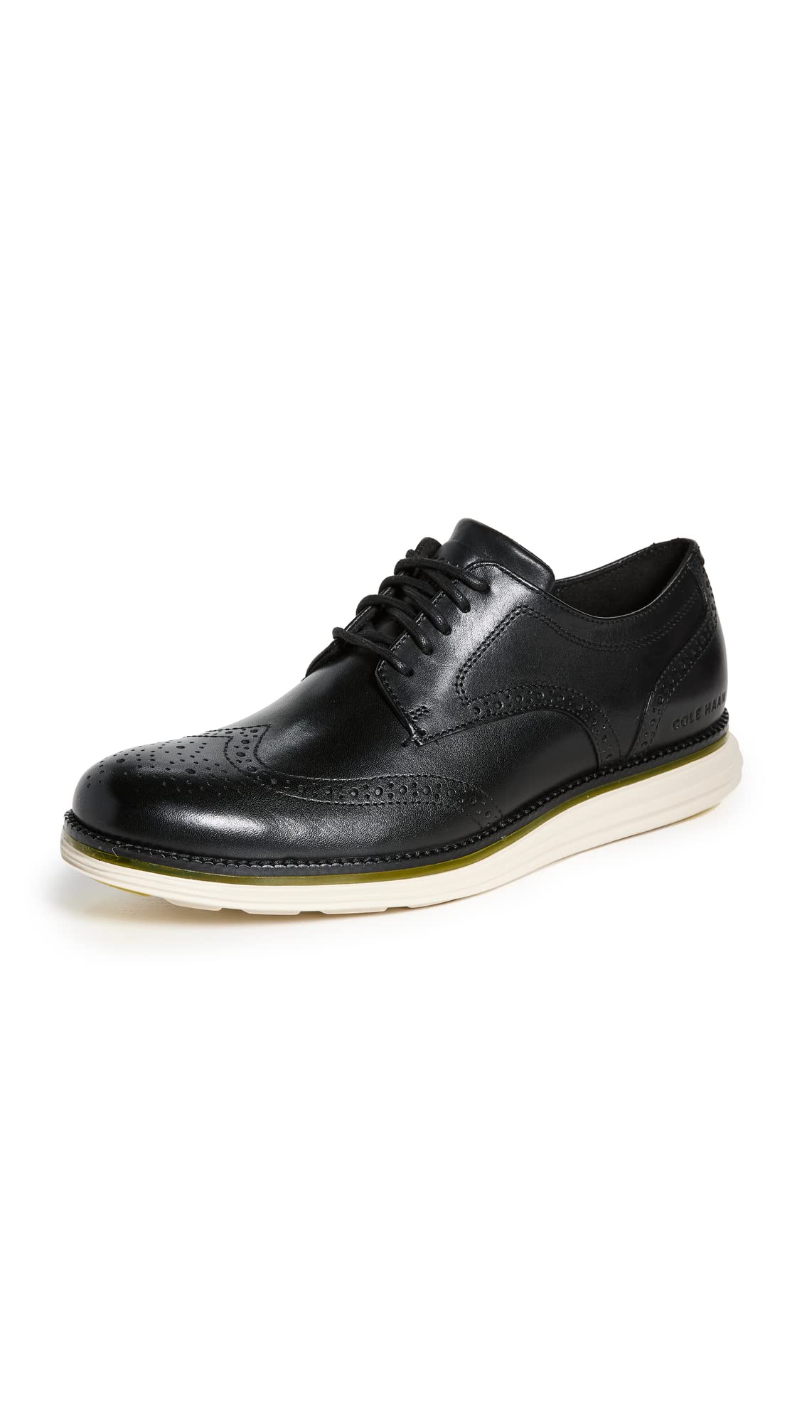 Cole Haan Men's OriginalGrand Wingtip Oxford Dress Shoes - Comfortable Meridian Leather for Business & Formal Occasions