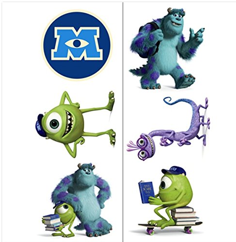 Monsters University Party Pack - Loot Bags, Stickers, Masks for Kids Birthday