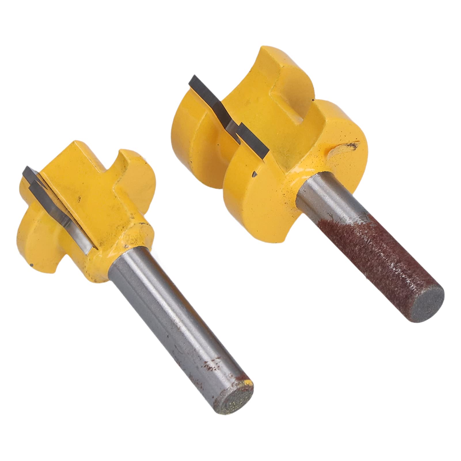 2-Piece T-Shaped Wood Milling Saw Cutters - Tongue Groove Router Bits with Storage Box for Doors, Drawers & Shelves | Perfect for Woodworking, DIY Furniture & Cabinet Making