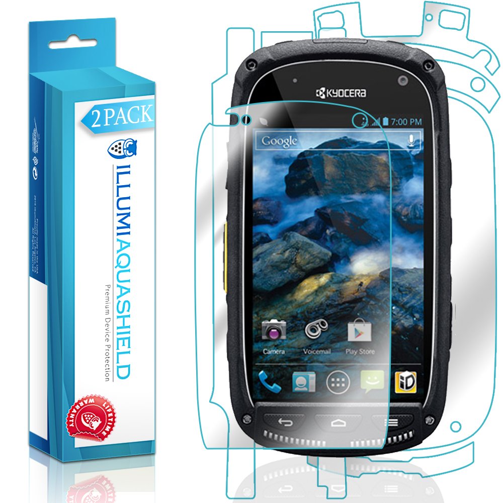 2-Pack HD Clear TPU Screen Protector for Kyocera Torque - Bubble-Free Front & Back Protection | Perfect for Outdoor Activities & Rugged Use