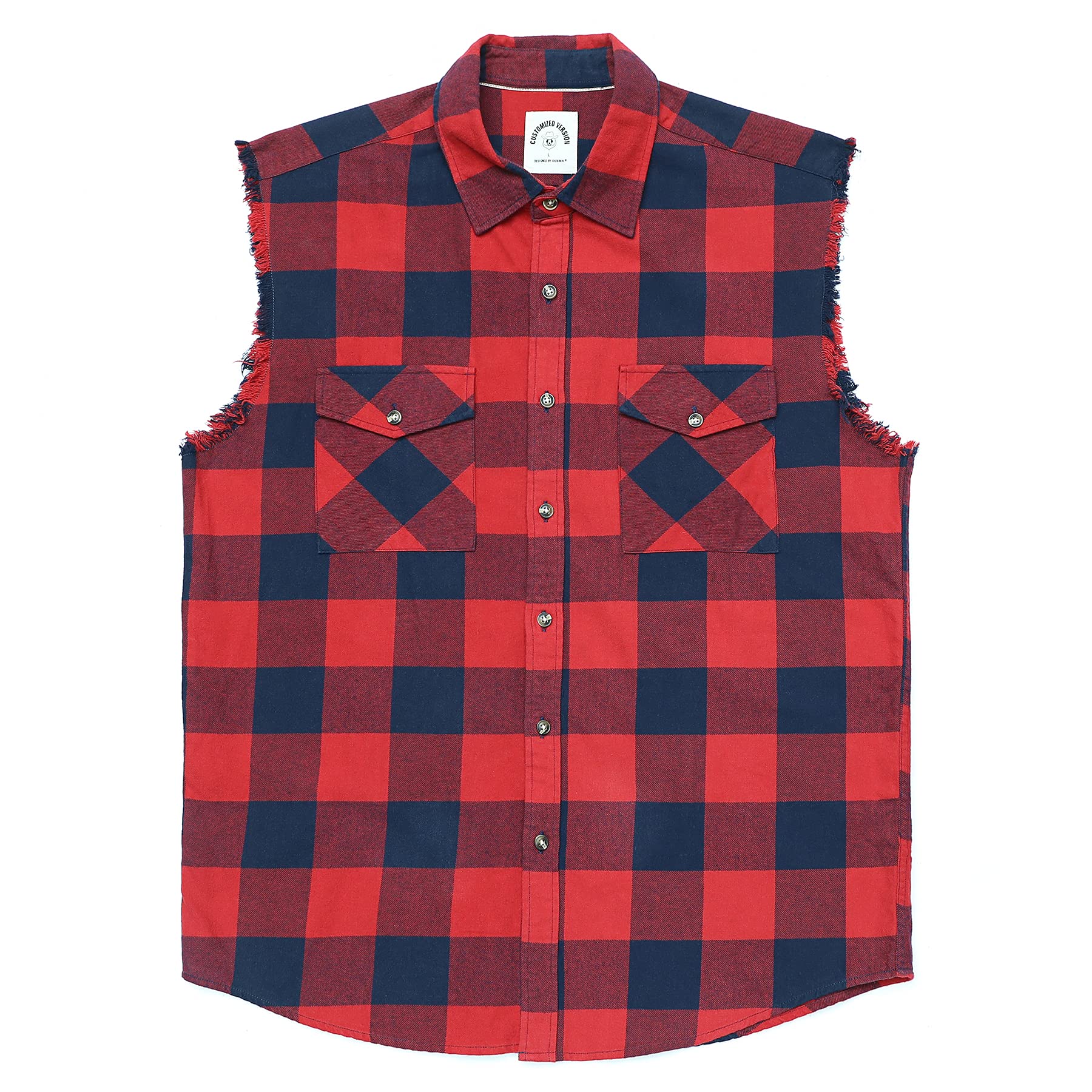 Dubinik Men's Sleeveless Denim Shirt - Lightweight Button Down Jean Vest for Cowboy Style | Western Fashion, Summer Outdoor Wear & Casual Outfits