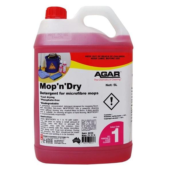 Fast-Drying Agar Mop Detergent - Quick Dry Floor Cleaner for Hardwood, Tile & Laminate - Perfect for Homes, Offices & High-Traffic Areas