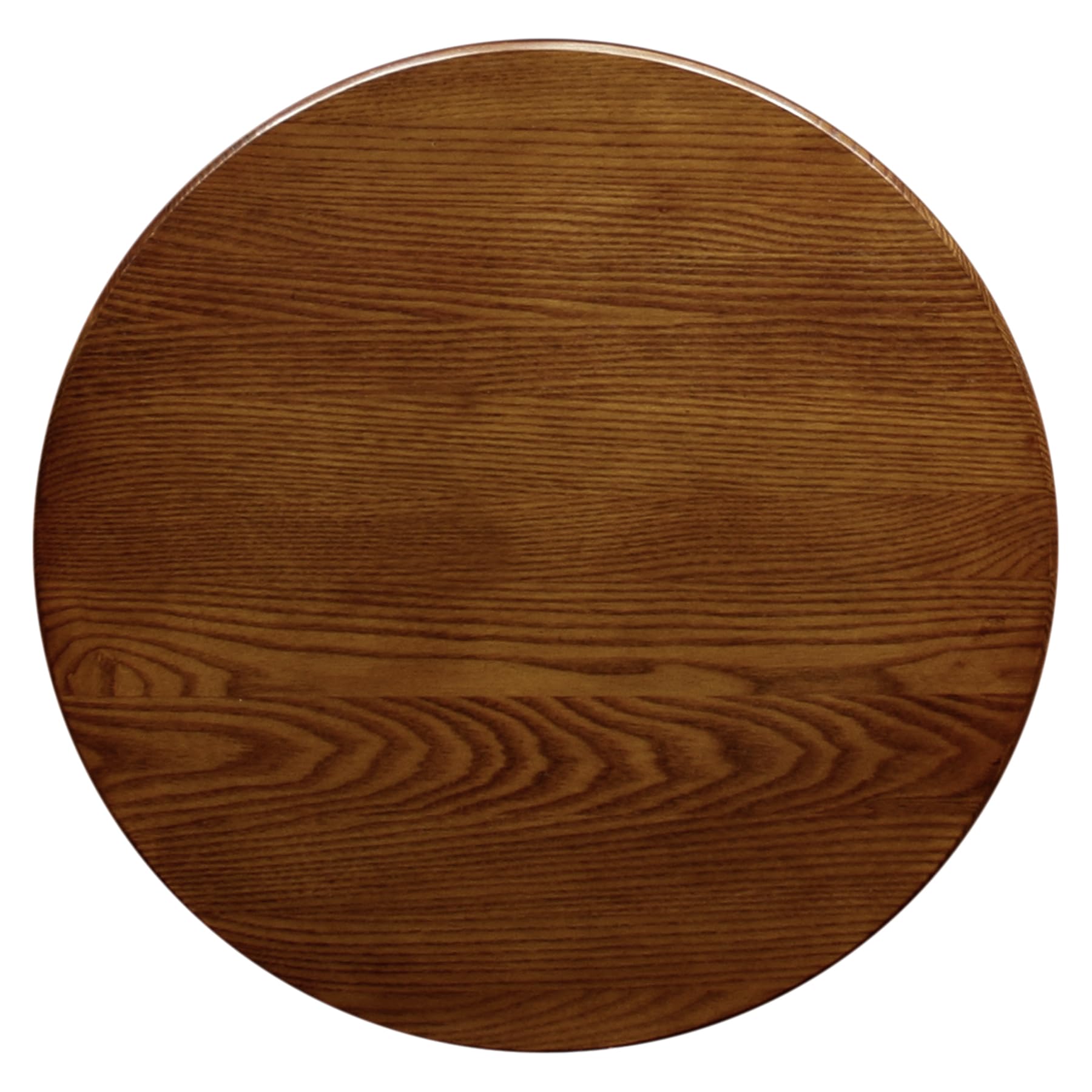 Leick Home 9056-RS Solid Wood Round End Table with Drawer - Rustic Mission Style Side Table for Living Room, Bedroom & Office - Perfect for Holding Lamps, Books & Decor