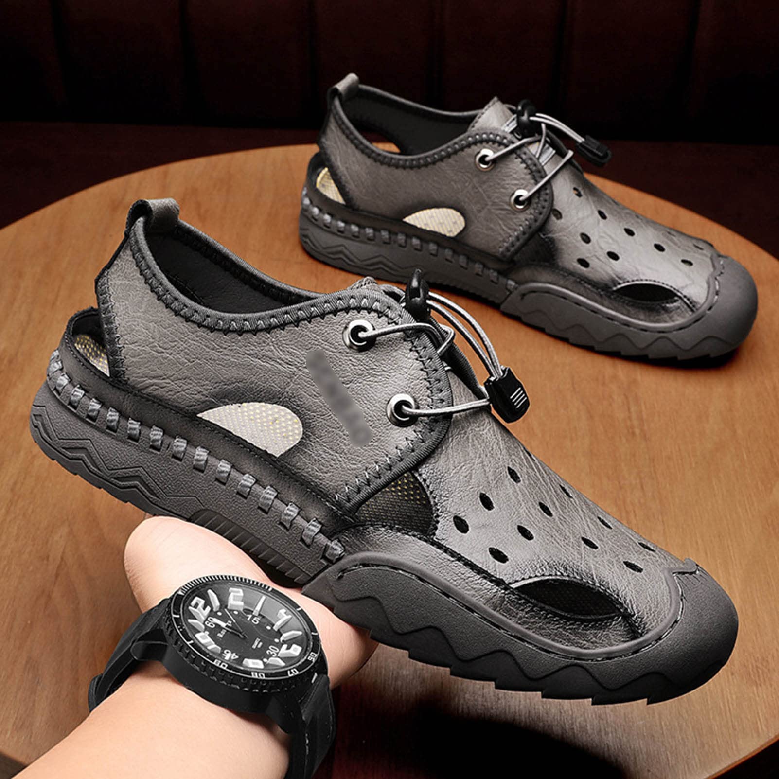 Men's Casual Sandals - Breathable Summer Sports Sandals with Soft Sole for Outdoor, Beach, Travel & Water Activities | Perfect for Walking, Wading & Beach Sports