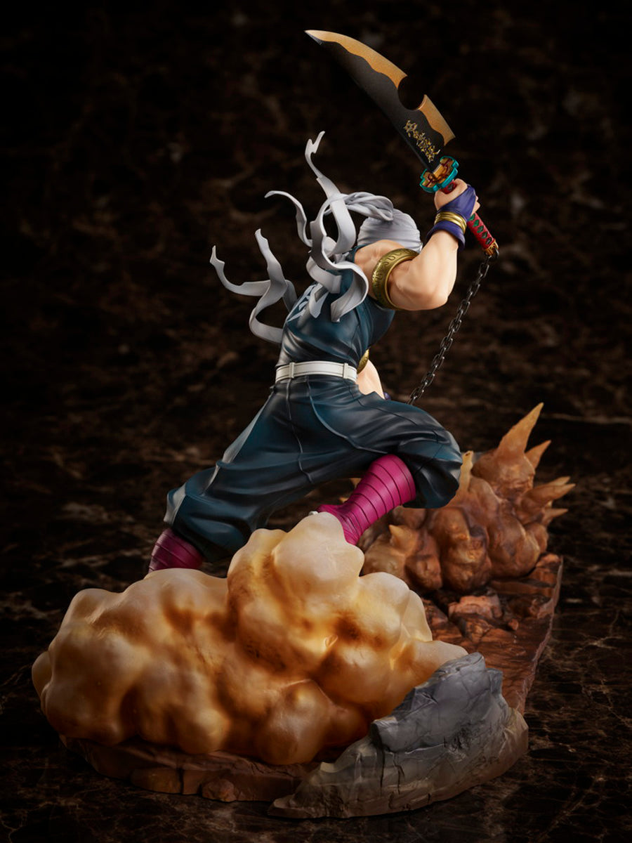 Aniplex 1/8 Scale Figure - Demon Slayer: Kimetsu no Yaiba Tengen Uzui Collectible Statue | Anime Action Figure for Display & Gift | Perfect for Anime Fans & Home Decor