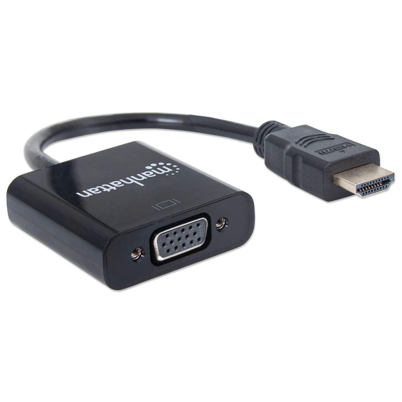 HDMI to VGA Adapter Converter Cable - 1080P Full HD Video Audio Signal Converter for PC Laptop Monitor Projector - Perfect for Home Office, Gaming, and Presentations