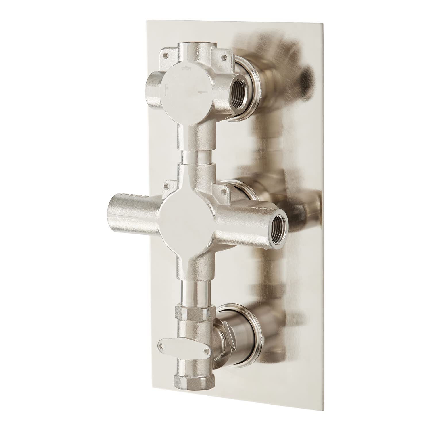 Signature Hardware 379997 Onassis Thermostatic Shower System with Shower Head, Hand Shower, Slide Bar, Body Sprays & Valve Trim - Chrome Finish | Perfect for Luxury Bathroom Renovations & Spa-Like Shower Experience