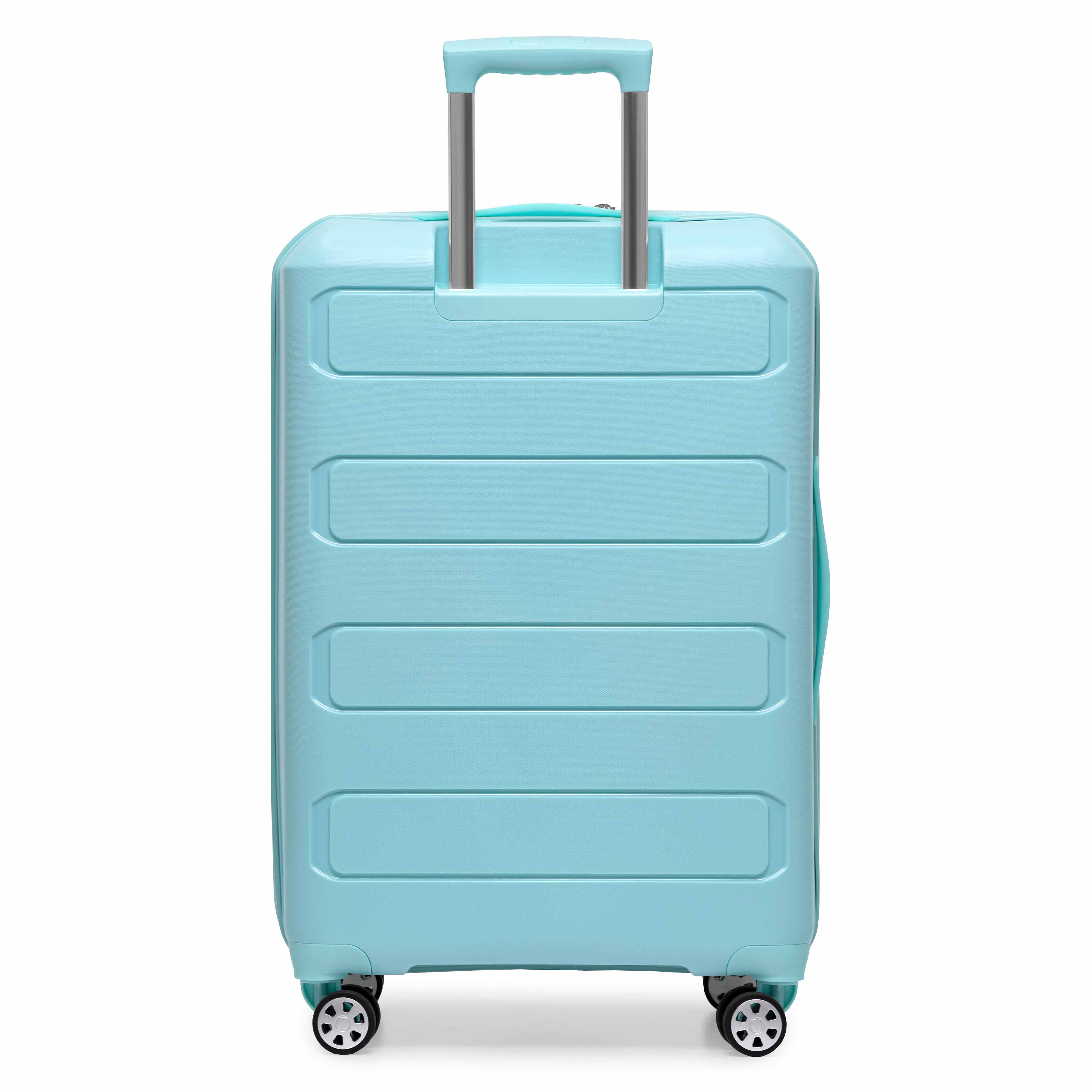 Pagosa Medium Checked Luggage - Lightweight Durable Suitcase for Travel, Business & Vacation - Spinner Wheels & TSA Lock - Perfect for Airplane Carry-On & Road Trips