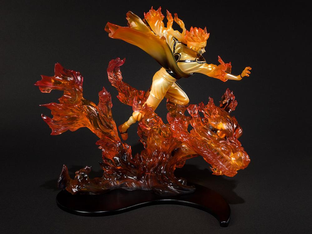 Figuarts Zero Naruto Shippuden Kurama Naruto Uzumaki (Kizuna Relation) Anime Statue - Perfect for Anime Collectors, Home Decor & Naruto Fan Displays