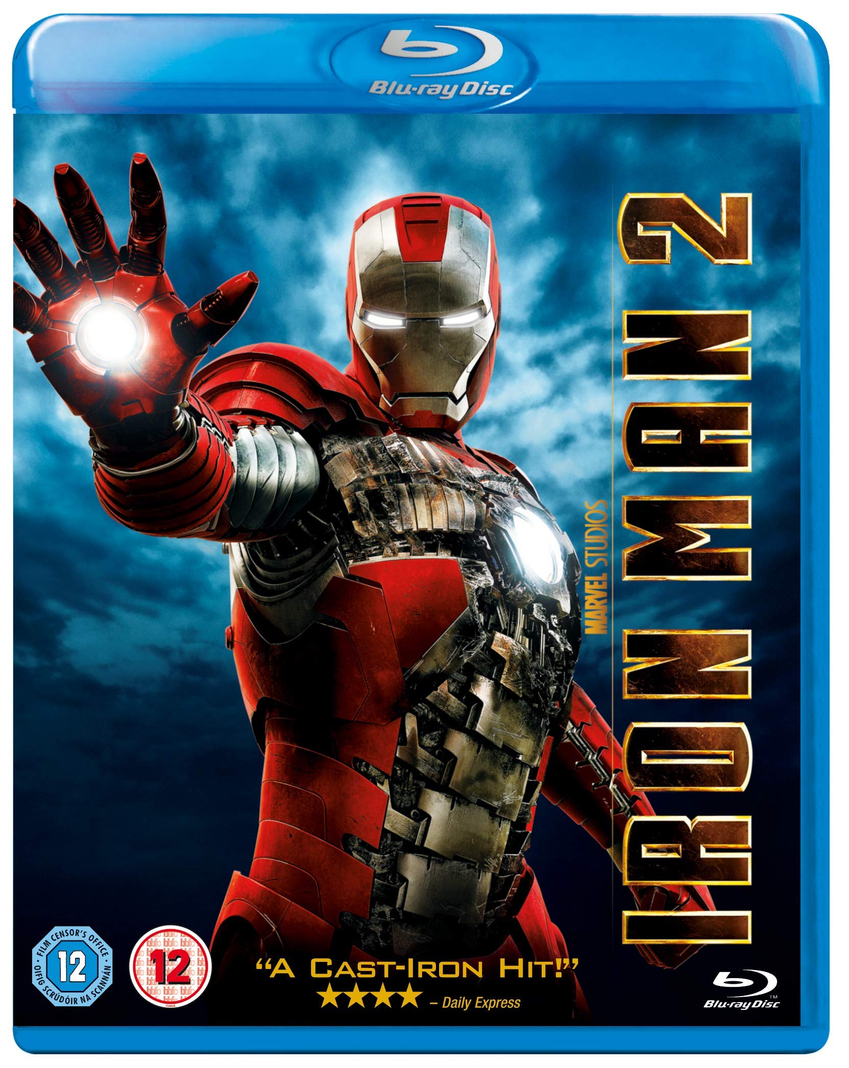 Iron Man 2 Action Figure - Collectible Marvel Superhero Toy for Kids & Adults | Perfect for Display, Gifts & Comic Book Collections