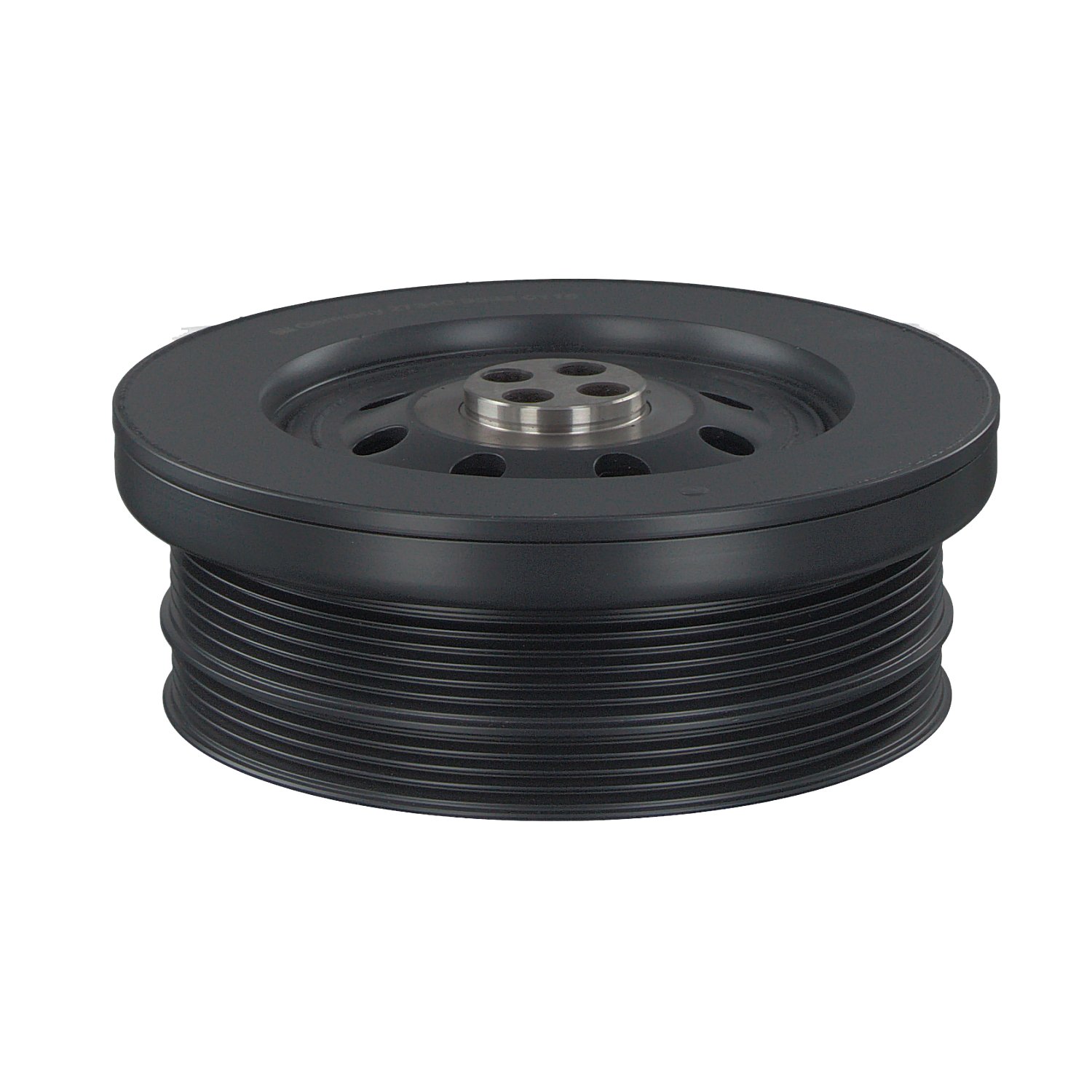 febi bilstein 27340 Decoupled Crankshaft Pulley - 1 Pack | High-Performance Engine Pulley for Smooth Operation | Ideal for Automotive Repair & Maintenance