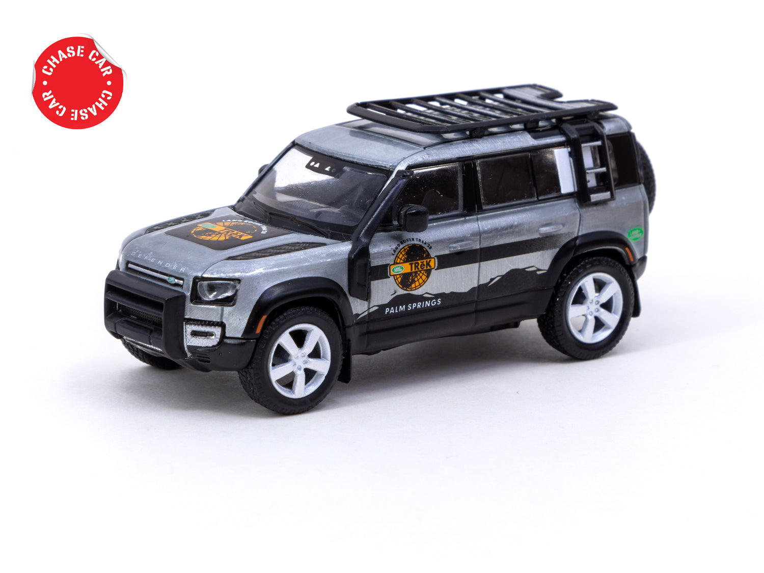 Tarmac Works 1/64 Scale Diecast Land Rover Defender 110 TRēK Edition - Premium Collectible Model Car for Display & Racing - Perfect for Diecast Collectors & Car Enthusiasts