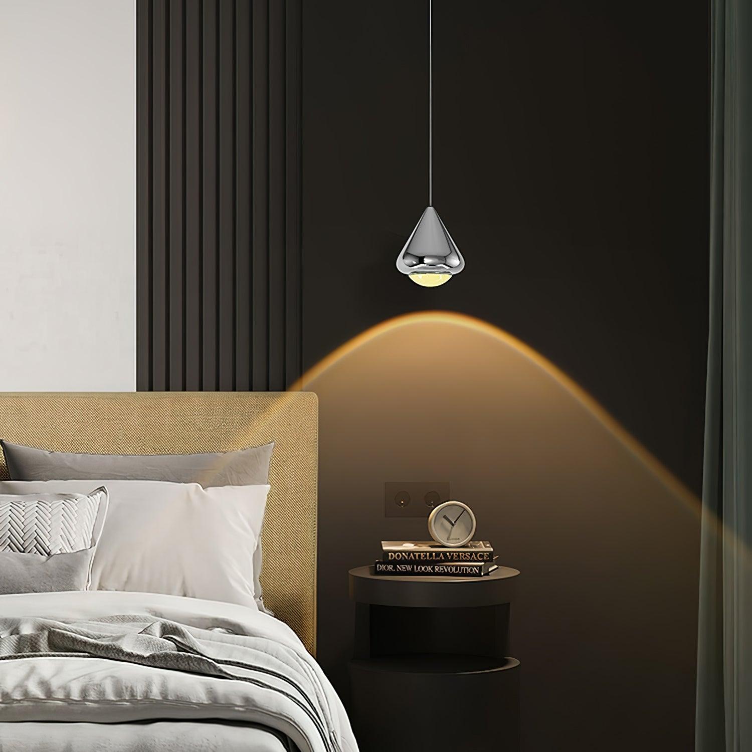 Apollo Pendant Light - Modern Hanging Chandelier for Kitchen Island, Dining Room & Bedroom Lighting - Industrial Vintage Ceiling Fixture with Edison Bulb