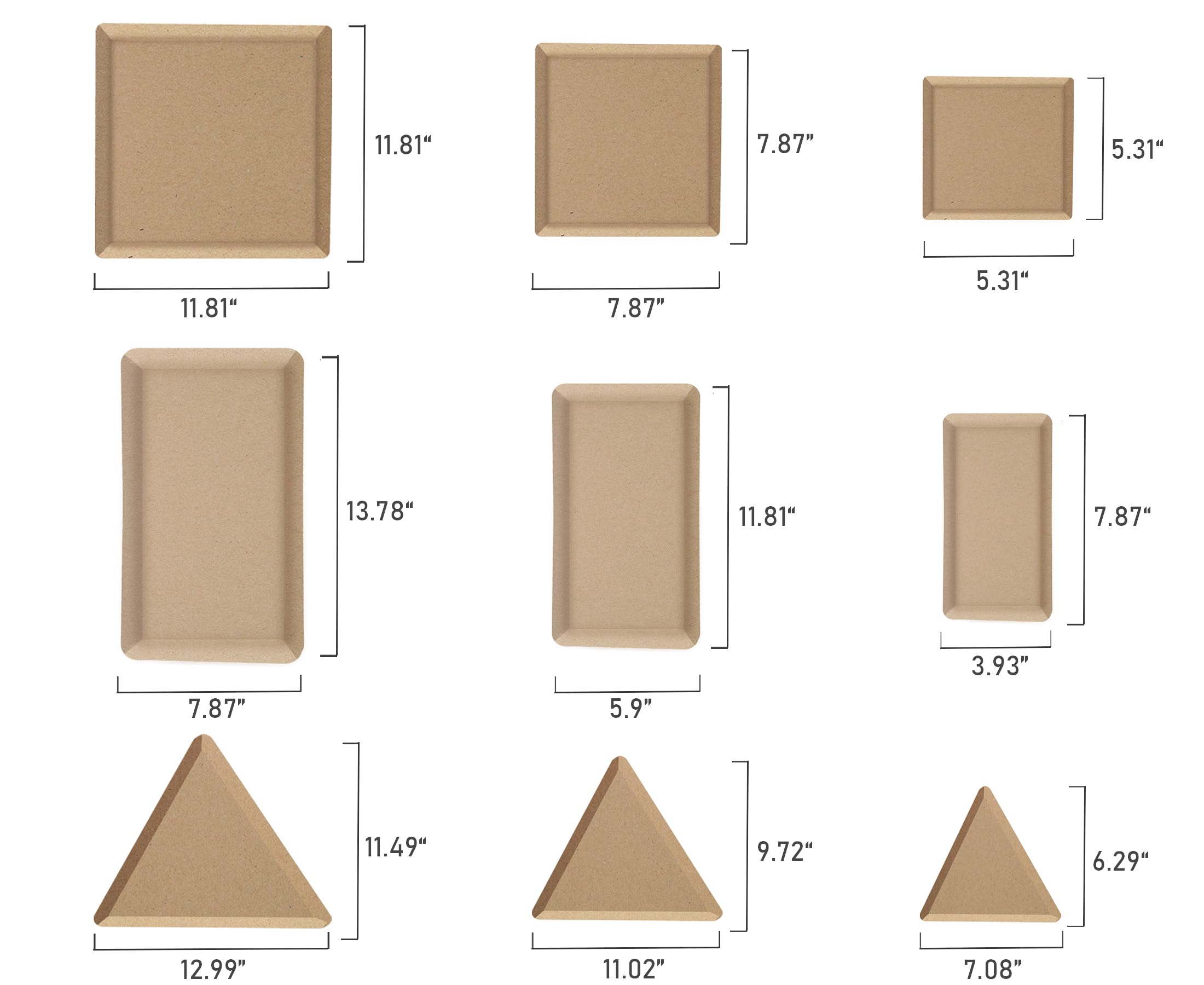 Ceramic Plate Molds for Pottery Making - 18 Pcs Handbuilding Slump Molds in Various Sizes - Perfect for DIY Ceramic Dishes, Plates & Home Decor Projects