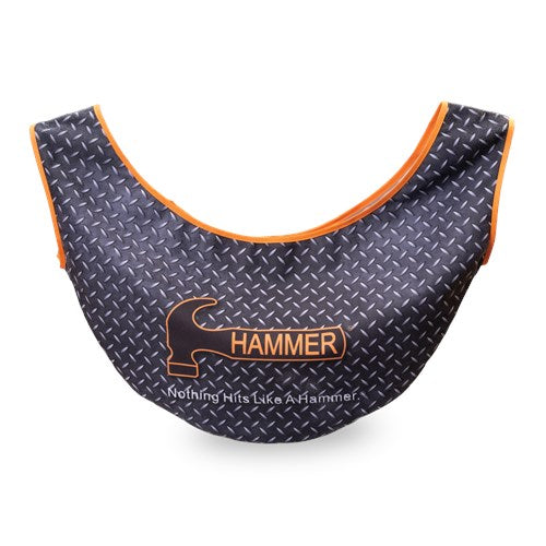 Diamond Plate Hammer - Heavy Duty Forged Steel Construction with Shock Absorbing Grip - Perfect for Construction, Woodworking, and DIY Home Improvement Projects