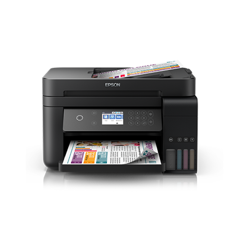 Epson EcoTank L6270 Wireless All-in-One A4 Ink Tank Printer with Auto Duplex Printing, ADF Scanner & Wi-Fi Connectivity - Perfect for Home Office, Small Business & School Projects