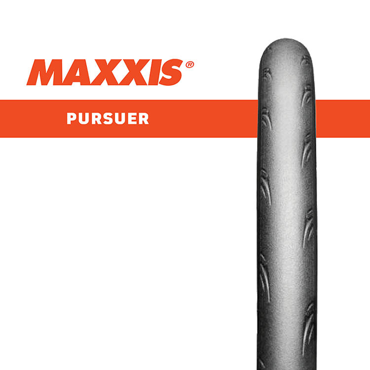 Maxxis 700c Pursuer Bike Tire - High-Performance Road & Urban Cycling Tires for Speed and Durability | Perfect for Commuting, Training, and Long-Distance Rides