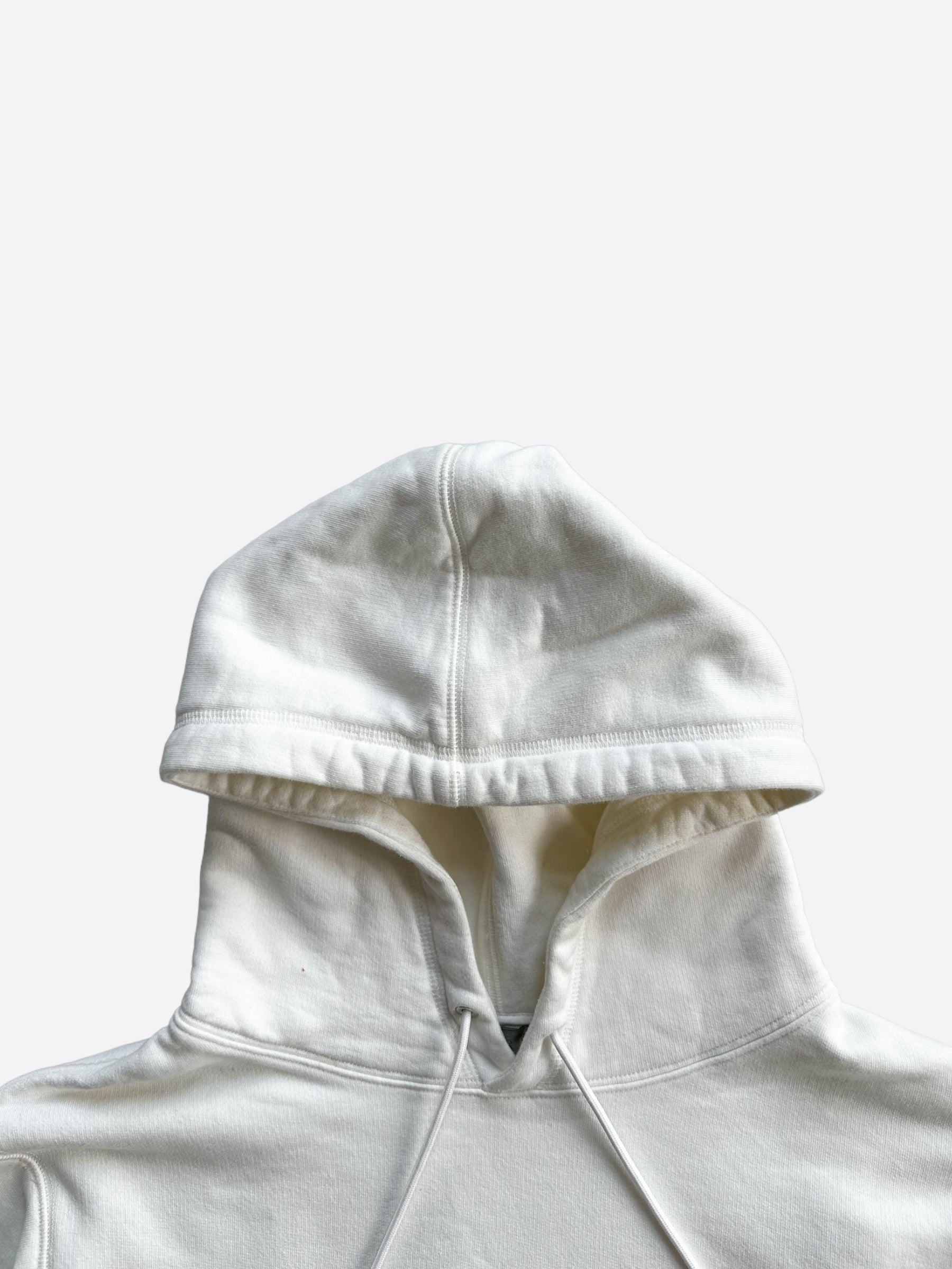 Dior Kenny Scharf White & Black Embroidered Logo Hoodie - Men's Luxury Streetwear Pullover for Casual Wear & Fashion Outfits