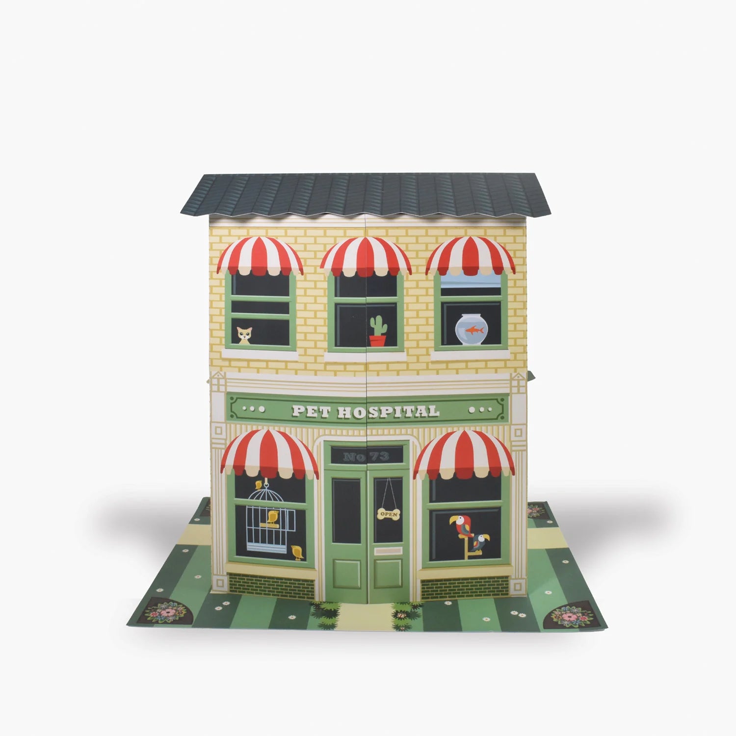 Build Your Own Pet Hospital Toy Set - DIY Animal Vet Clinic Playset for Kids - Perfect for Pretend Play & Educational Fun