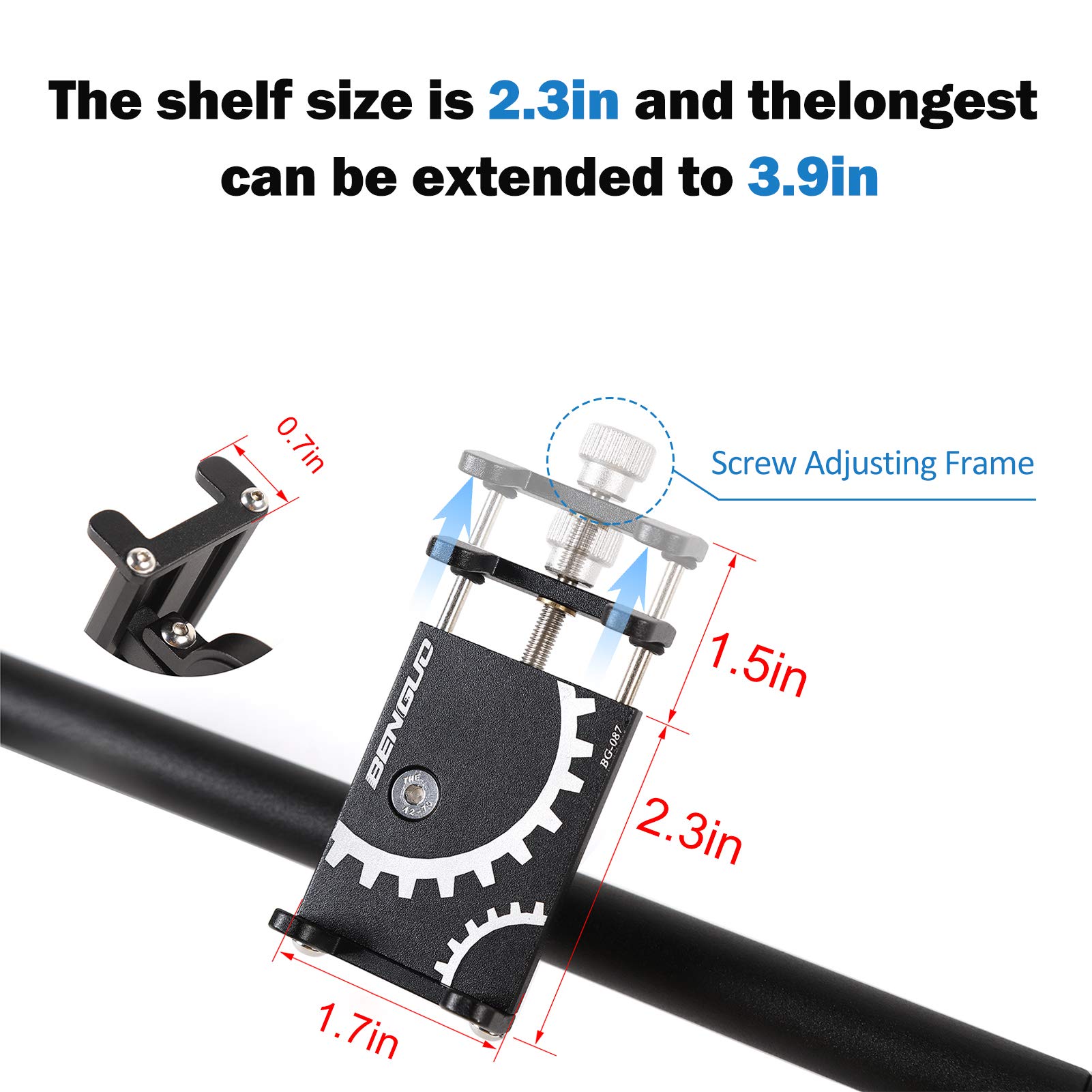 2018-2022 Jeep Wrangler JL/JLU & 2020 Gladiator JT Phone Mount Holder - Heavy Duty Stainless Steel Off-Road Phone Bracket | Secure Smartphone Mount for Adventure, Camping & Daily Driving