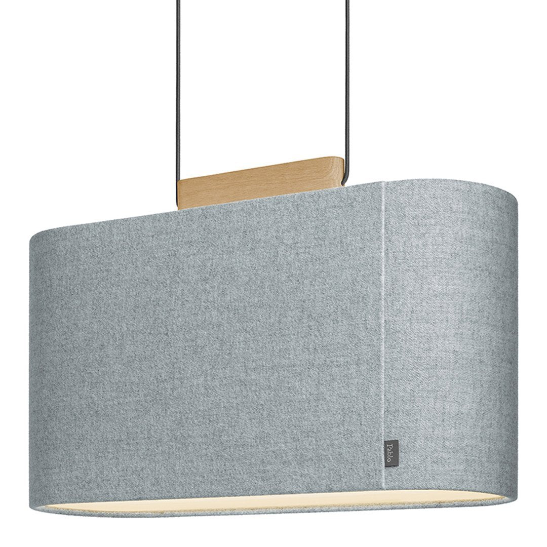 Brad Ascalon Belmont Pendant Pablo - Modern Minimalist Glass Pendant Light for Dining Room, Kitchen Island & Bedroom Lighting
