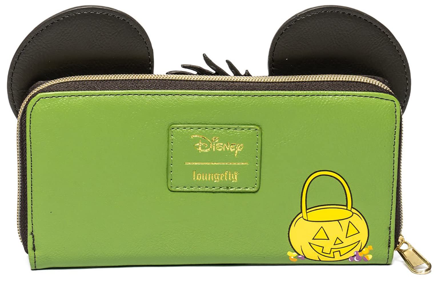 Loungefly Mickey Mouse Frankenstein Cosplay Wallet - Disney Halloween Collectible Crossbody Bag | Entertainment Earth Exclusive | Perfect for Disney Fans, Halloween Costumes & Theme Park Accessories