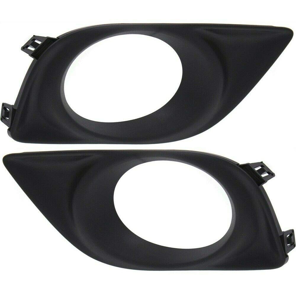Sawyer Auto Fog Light Trims Set of 2 - Replacement Lamps for Driver & Passenger Side | Perfect Fit for Nissan Versa | Enhance Visibility for Night Driving & Bad Weather Conditions